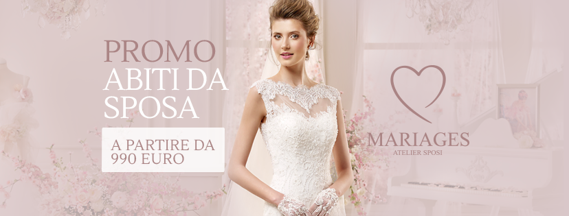 promozione abiti da sposa