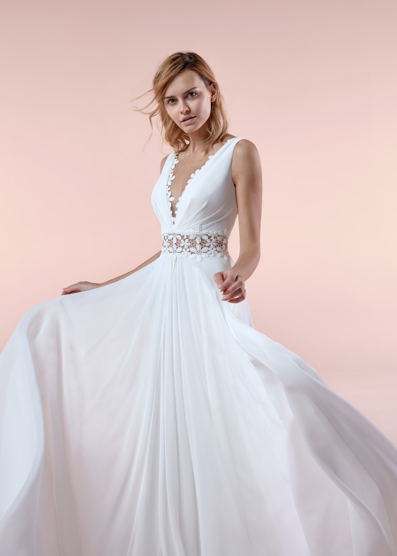 vestiti boho chic sposa