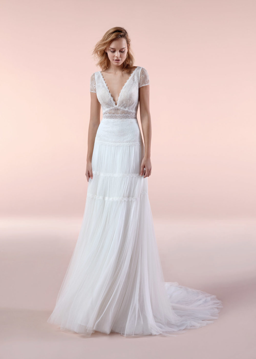 Mariages: abito da sposa Boho Chic Nicole 2020 a Vicenza, Verona, Padova, Veneto BCA20121