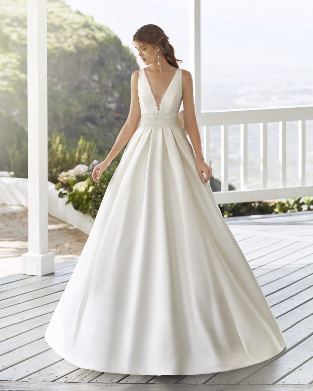 abiti da sposa in mikado 2021