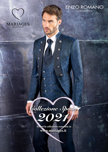 Catalogo abiti sposo 2021 Mariages Vicenza