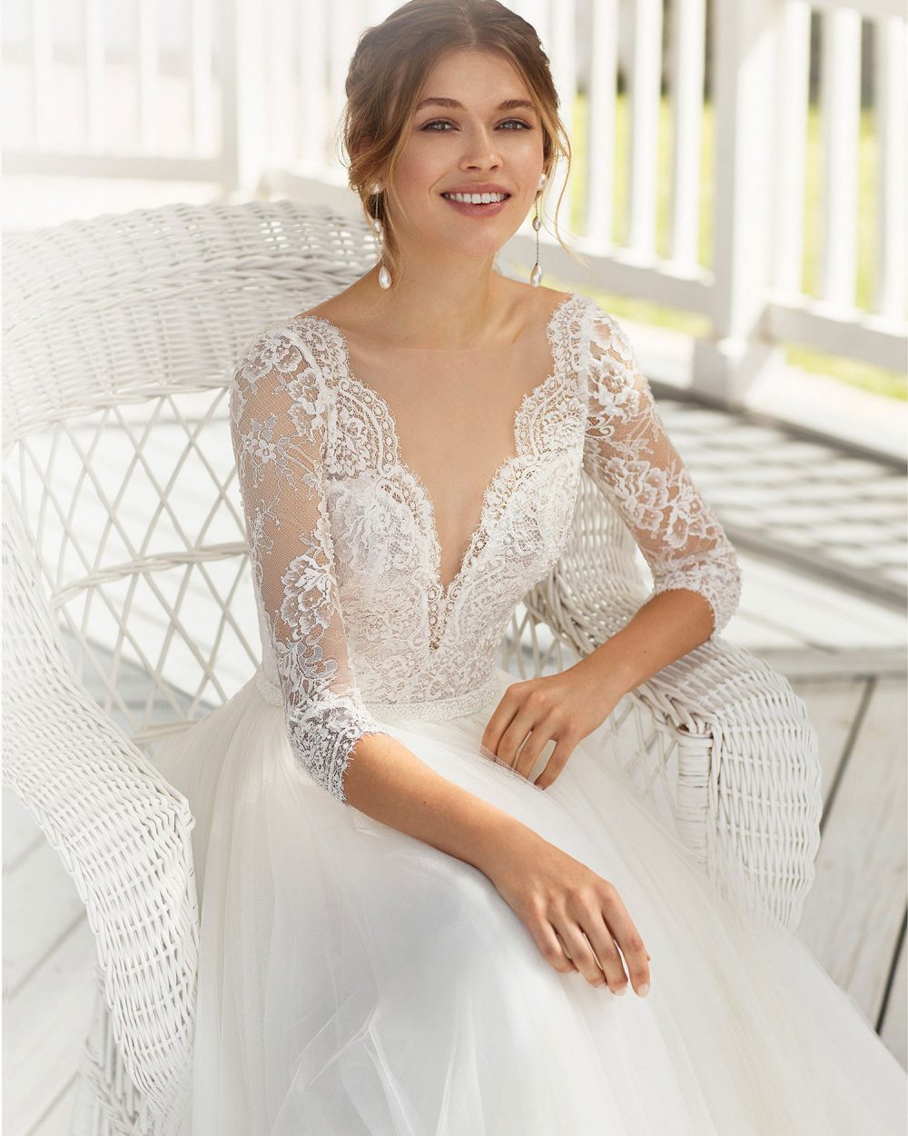 Rosa Clarà 2022 abito vestito sposa Vicenza CORFU