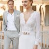 Rosa Clarà 2022 abito vestito sposa Vicenza LENY