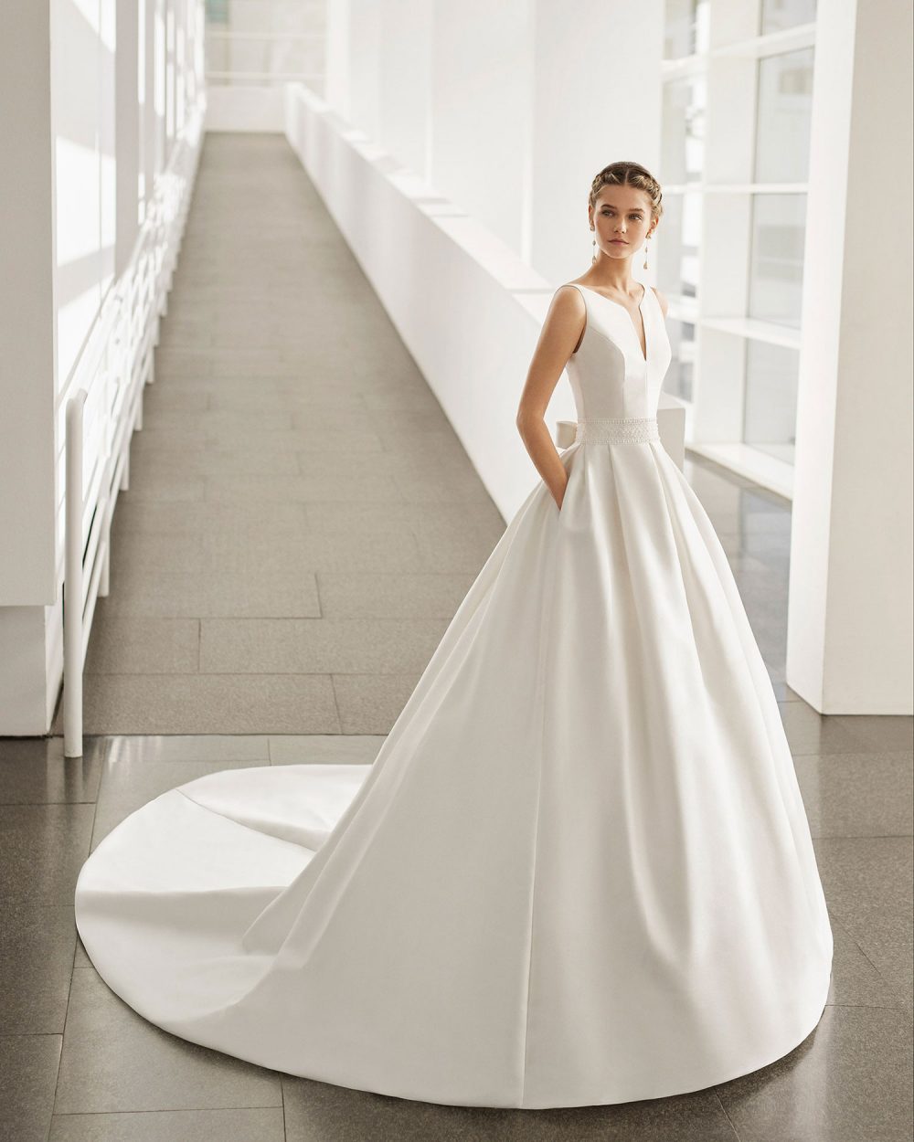 Rosa Clarà 2022 abito vestito sposa Vicenza NAGANO