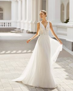 Rosa Clarà 2022 abito vestito sposa Vicenza SARONY