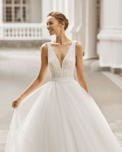 Rosa Clarà 2022 abito vestito sposa Vicenza SELMA