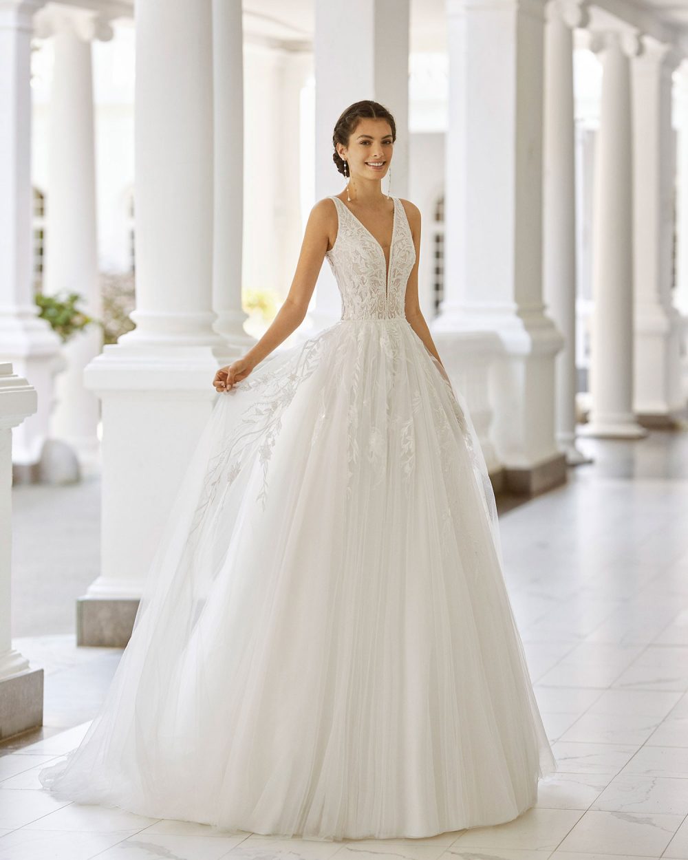 Rosa Clarà 2022 abito vestito sposa Vicenza SIMONET