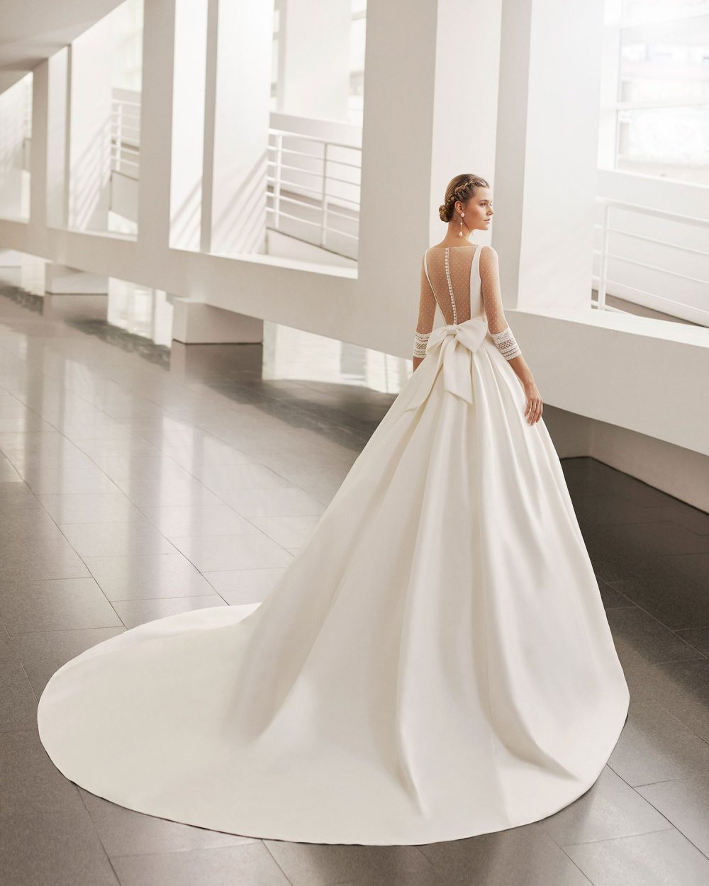 Rosa Clarà 2022 abito vestito sposa Vicenza NIZ