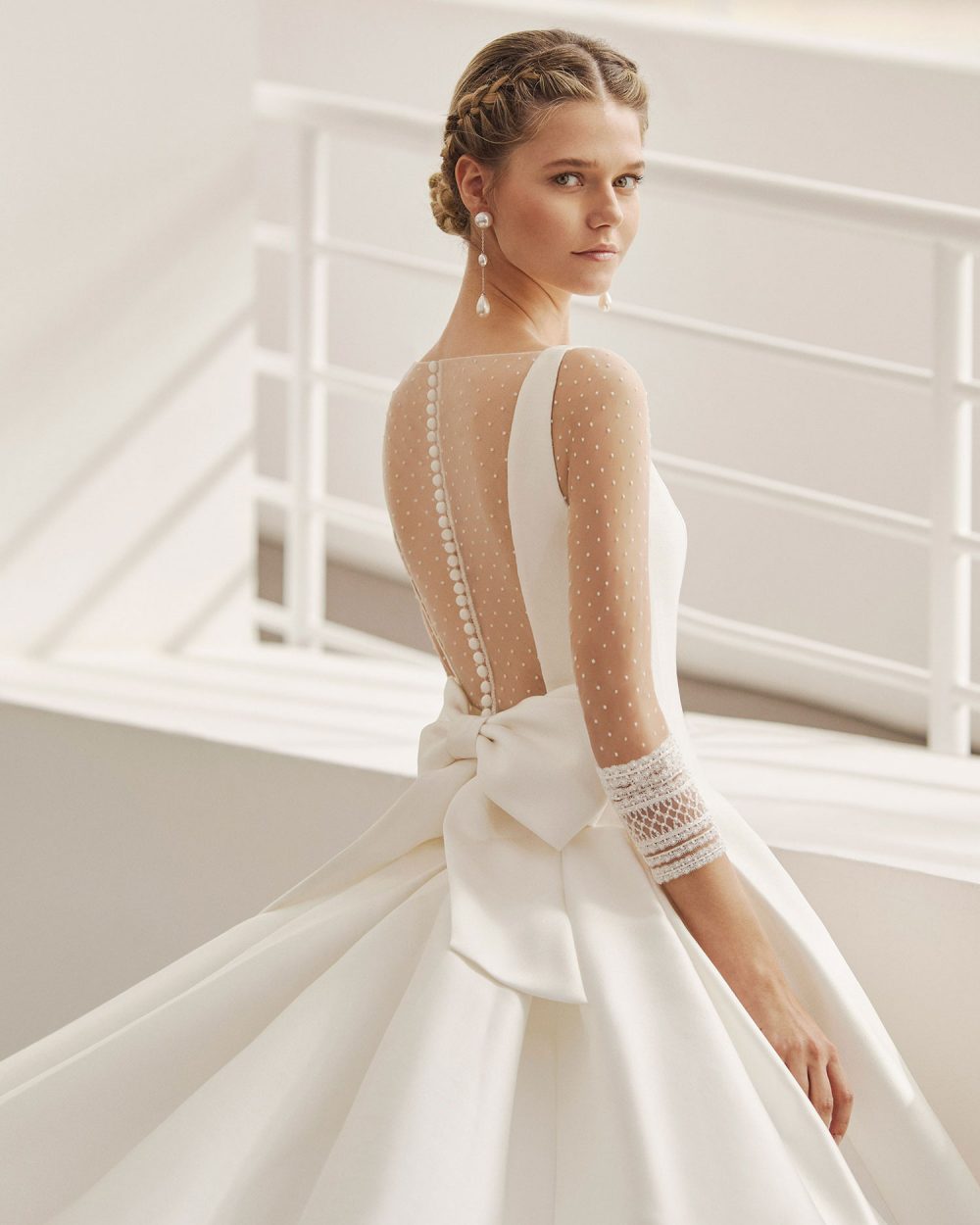 Rosa Clarà 2022 abito vestito sposa Vicenza NIZ