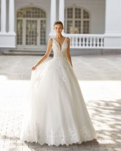 Rosa Clarà 2022 abito vestito sposa Vicenza SINTRA