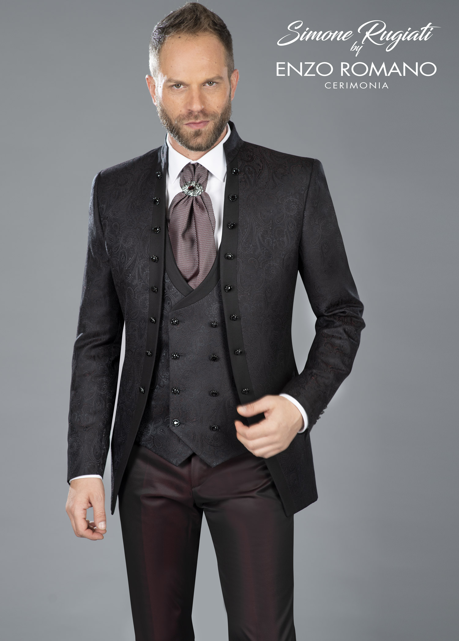 Enzo Romano 2022 abito vestito sposo vicenza FRT1616