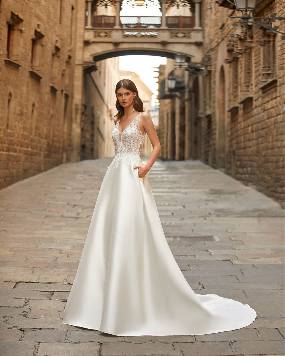 Abito da Sposa Luna Alma TOPACIO