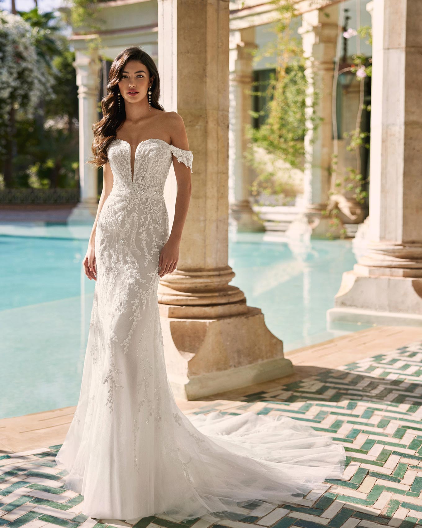 Abito da Sposa Adriana Alier Amelia Mariages Abiti Sposa e Sposo