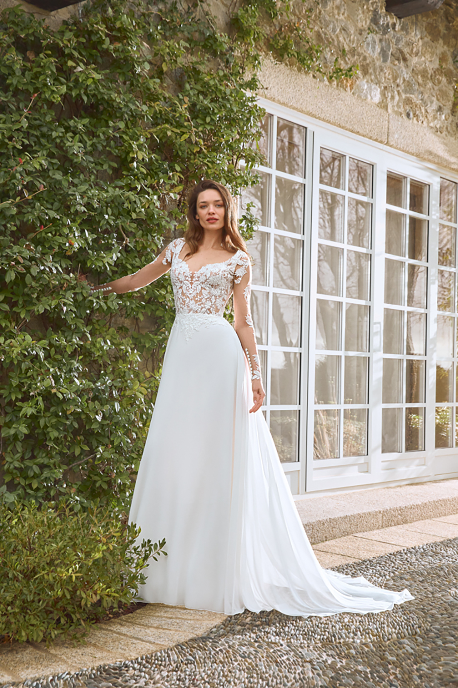Abiti da sposa maniche lunghe 2019 hotsell
